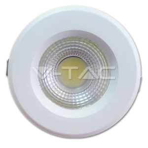 LED Луна COB 10W Рефлектор Бяло Тяло Бяла Светлина