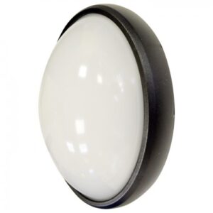 8W Плафониера Овал Черно Тяло 4000К IP66
