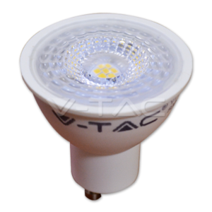 LED Крушка - 7W GU10 Пластик Лупа 4500К 110°