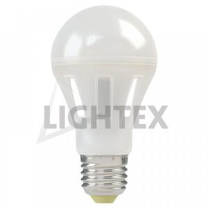 LED КРУШКА MCOB 10W 220V A65 360D CW 6500K LIGHTEX