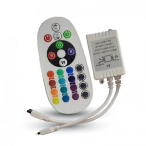 Дистанционно Управление RGB 24 бутона Кръгло