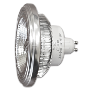LED Крушка - AR111 12W GU10 40Градуса COB Chip 6000K