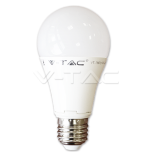 LED Крушка - 12W E27 A60 Термо Пластик Топло Бяла Светлина