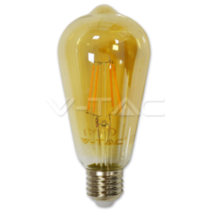 LED Крушка - 4W E27 Filament ST64 2200K