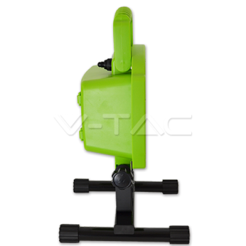 20W LED Презаредим Прожектор V-TAC SLIM Зелено Тяло 4000K - Image 4