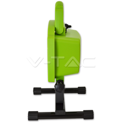 20W LED Презаредим Прожектор V-TAC SLIM Зелено Тяло 4000K - Image 3