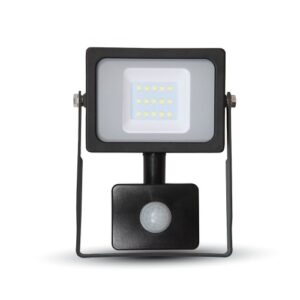 20W LED Прожектор Сензор SMD Черно Тяло 3000K