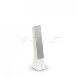 4W LED Настолна Лампа Бяло + Сребристо