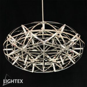 LED ПОЛИЛЕЙ CIARA 42Х0.3W  ХРОМ 500X240MM LIGHTEX