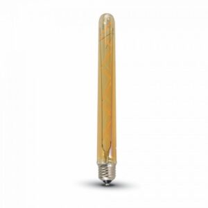 LED Крушка - 7W T30 E27 Filament Amber Покритие 2200K