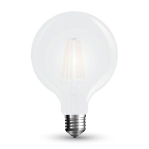 LED Крушка - 7W Filament E27 G95 Матирано Покритие 2700K