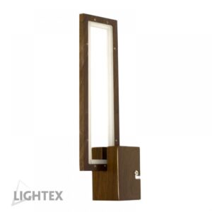LED АПЛИК FAN 6W 3200K ЦВЯТ КАФЯВ LIGHTEX