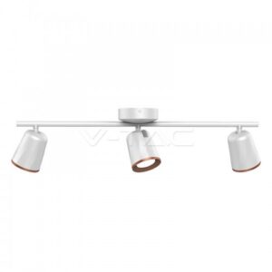 18W LED Тройна Спот Лампа 4000К Бяла