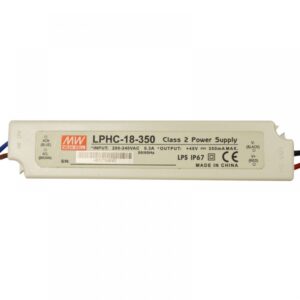 LED ДРАЙВЪР 18W 6-48V 350MA IP67 MEAN WELL