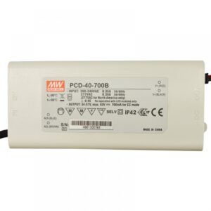 LED ДРАЙВЪР ДИМЕРУЕМ 40W 34-57V 700MA IP42 MEAN WELL