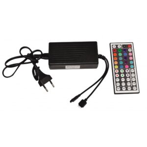 ИНФРАЧЕРВЕН КОНТРОЛЕР ЗА RGB 44 БУТОНА 60W LIGHTEX