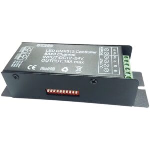 DMX512 ДЕКОДЕР ТРИ КАНАЛЕН LIGHTEX