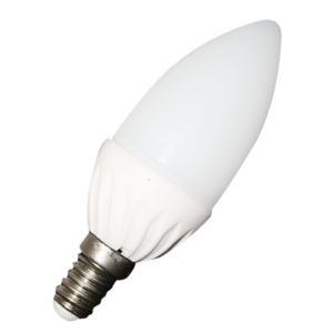 LED Крушка - 4W E14 Кендъл Топло Бяла Светлина