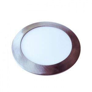 24W LED Панел Сатен Никел Кръг 4000K